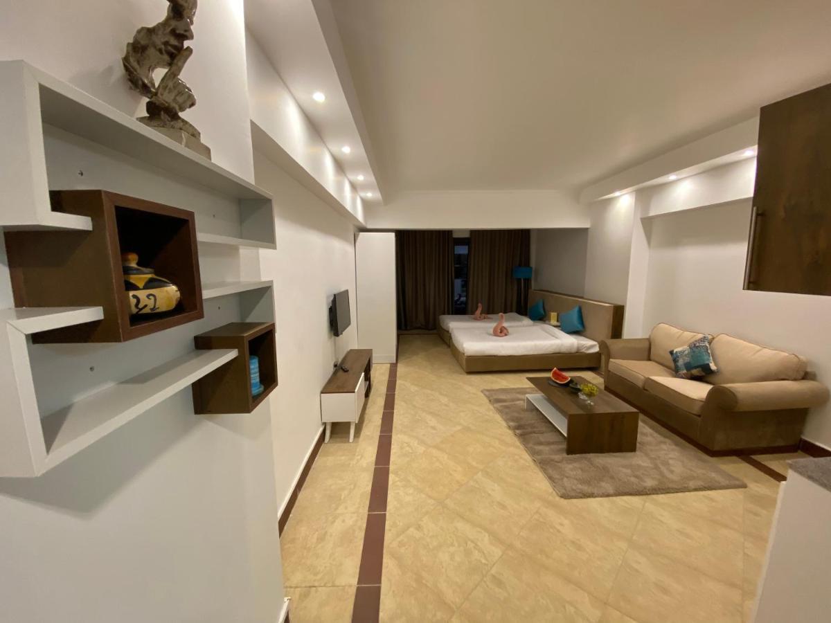 Alia Beach Residence Hurghada Exterior foto