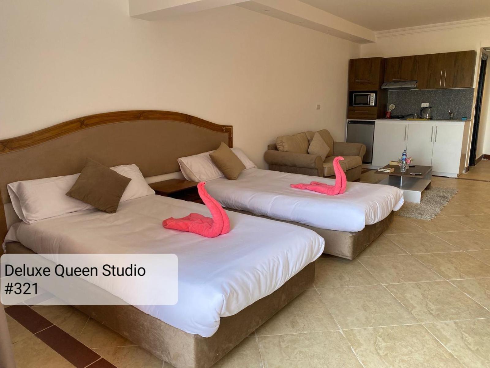 Alia Beach Residence Hurghada Zimmer foto